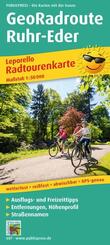 Publicpress Leporello Radtourenkarte GeoRadroute Ruhr-Eder 1:50.000