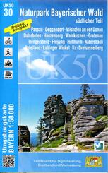 UK50-30 Naturpark Bayerischer Wald - s&uuml;dlicher Teil