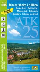 ATK25-B05 Bischofsheim i.d.Rh&ouml;n (Amtliche Topographische Karte 1:25000)
