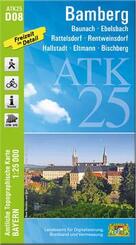 ATK25-D08 Bamberg (Amtliche Topographische Karte 1:25000)
