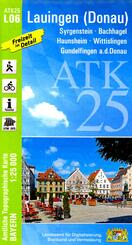 ATK25-L06 Lauingen (Donau) (Amtliche Topographische Karte 1:25000)