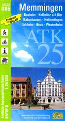 ATK25-O05 Memmingen (Amtliche Topographische Karte 1:25000)
