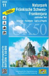 UK50-11 Naturpark Fr&auml;nkische Schweiz - Frankenjura s&uuml;dlicher Teil