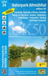 UK50-24 Naturpark Altm&uuml;hltal mittlerer Teil