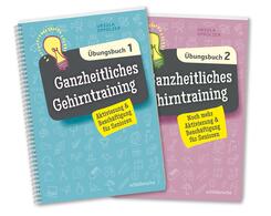 Ganzheitliches Gehirntraining &Uuml;bungsbuch, 2 Bde.