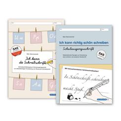 Ich kann die Schreibschrift SAS und &Uuml;bungsheft - Ich kann richtig sch&ouml;n schreiben - Ausgabe Schulausgangsschrift - 2 Hefte