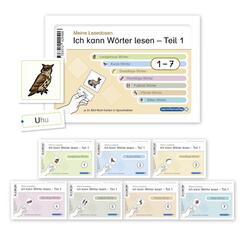 Ich kann W&ouml;rter lesen - Teil 1 - Meine Lesedosen 1-7 im Set