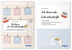 Ich kann die Schreibschrift + &Uuml;bungsheft zu den Buchstabenverbindungen -Schulausgangsschrift - 2 Hefte