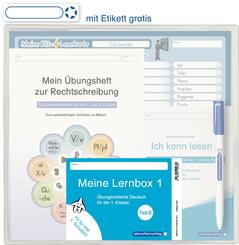Meine Lernbox 1 - Teil B - Deutsch - Fit f&uuml;r das 1. Schuljahr
