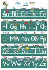 Mein Tafel-ABC in Druckschrift