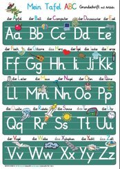 Mein Tafel-ABC in Grundschrift mit Artikeln