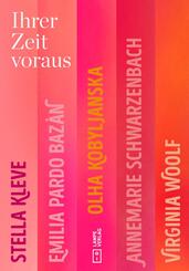 Ihrer Zeit voraus,4 B&auml;nde im Schuber