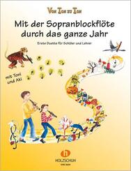 Mit der Sopranblockfl&ouml;te durch das ganze Jahr
