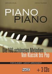 Piano Piano 1 leicht + 3 CDs.Bd.1