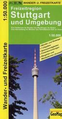 GeoMap Karte Freizeitregion Stuttgart und Umgebung