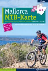 Mountainbikekarte Mallorca (Kartenset mit Nord + S&uuml;d-Blatt)