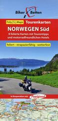 Tourenkarten Set Norwegen S&uuml;d (FolyMaps)