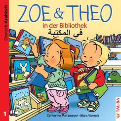 ZOE & THEO in der Bibliothek (D-Arabisch), 3 Teile