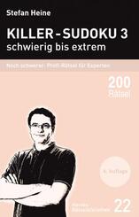 Killer-Sudoku 3 - schwierig bis extrem.Bd.3