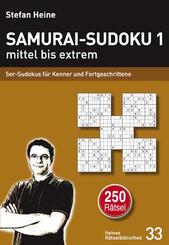 Samurai-Sudoku 1 mittel bis extrem.Tl.1