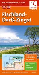 Rad- und Wanderkarte Fischland-Dar&szlig;-Zingst 1 : 40 000