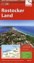 Reise- und Entdeckerkarte Rostocker Land