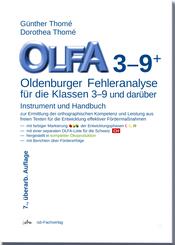 OLFA 3-9+: Oldenburger Fehleranalyse f&uuml;r die Klassen 3-9 und dar&uuml;ber