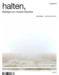 halten, Beitr&auml;ge zum neueren Bauerbe #4