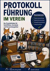 Protokollf&uuml;hrung im Verein