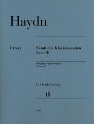 Joseph Haydn - S&auml;mtliche Klaviersonaten Band III