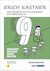 Erich K&auml;stner - Neun Gedichte im Unterricht - Sch&uuml;lerarbeitsheft
