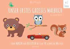 Unser erstes gro&szlig;es Malbuch