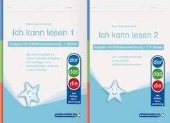 Ich kann lesen 1 und 2 - Ausgabe mit Artikelkennzeichnung (DaZ) f&uuml;r die 1. und 2. Klasse