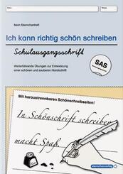 &Uuml;bungsheft zur Schreibschrift in Schulausgangsschrift - Mein Sch&ouml;nschreibheft