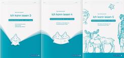 Ich kann lesen 3, 4 und 5 - 3 Sch&uuml;lerarbeitshefte f&uuml;r die 2. bis 4. Klasse