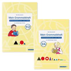 Mein Grammatikheft 1/2 & 3/4 f&uuml;r die 1. bis 4. Klasse im Set