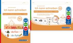 Ich kann schreiben Teil 1 und 2 im Set - Ausgabe mit Artikelkennzeichnung (DaZ) - Sch&uuml;lerarbeitshefte f&uuml;r die 1. Klasse