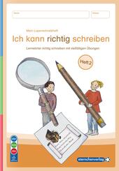 Mein Lupenschreibheft 2 - Ich kann richtig schreiben - Ausgabe mit Artikelkennzeichnung (DaZ)