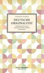 Deutsche Originalit&auml;t