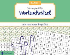 Wortsuchr&auml;tsel f&uuml;r Senioren mit vertrauten Begriffen. R&auml;tselspa&szlig;, Besch&auml;ftigung und Ged&auml;chtnistraining f&uuml;r Senioren. Auch mit Demenz. Gro&szlig;druck