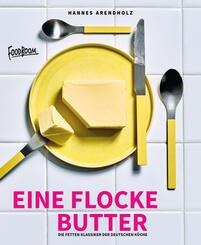Eine Flocke Butter