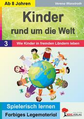 Kinder rund um die Welt