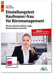 Einstellungstest Kaufmann / Kauffrau f&uuml;r B&uuml;romanagement