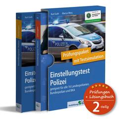 Einstellungstest Polizei: Pr&uuml;fungspaket mit Testsimulation