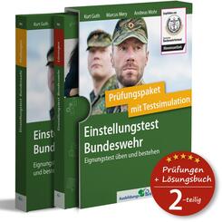 Einstellungstest Bundeswehr: Pr&uuml;fungspaket mit Testsimulation
