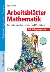 Arbeitsbl&auml;tter Mathematik 6./7. Klasse