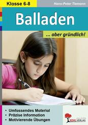 Balladen - aber gr&uuml;ndlich