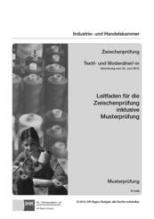 PAL-Leitfaden Textil- und Moden&auml;her/-in f&uuml;r die Zwischenpr&uuml;fung