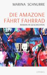 Die Amazone f&auml;hrt Fahrrad