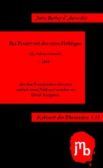 Das Fenster mit den roten Vorh&auml;ngen